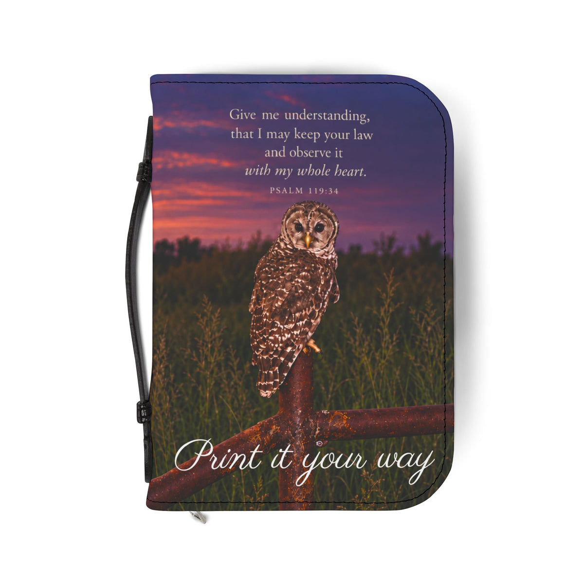 Give Me Understanding - Bible Cover