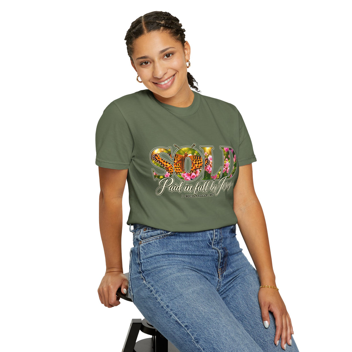 SOLD Consider the Flowers - Shirt