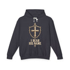 I Bear His Name - Men's Lightweight Hooded Sweatshirt