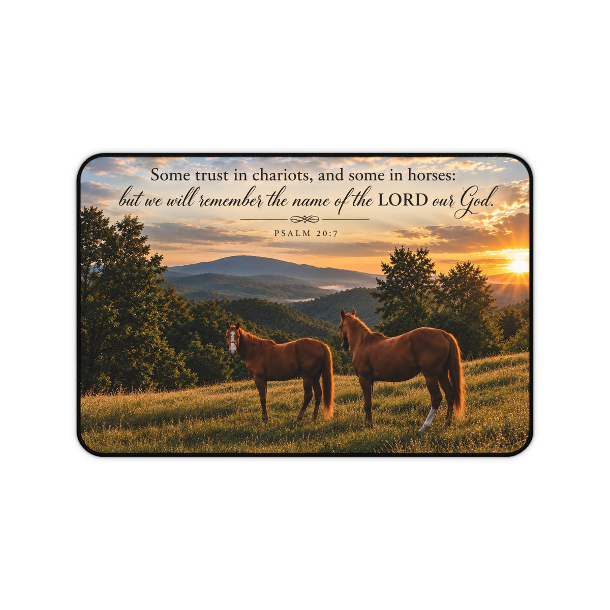 Remember the Name Horses - Desk Mat