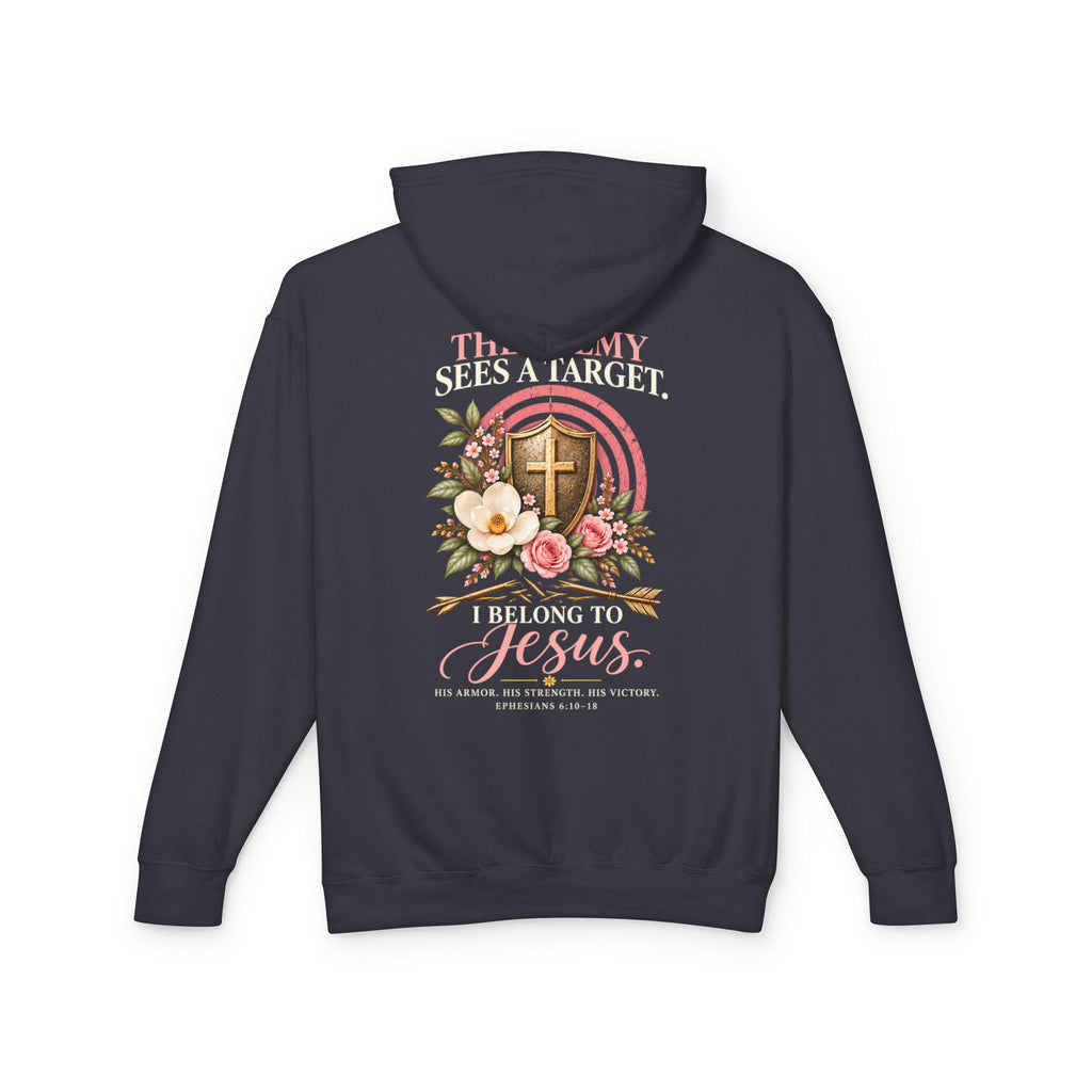 I Bear His Name - Women's Lightweight Hooded Sweatshirt