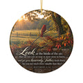 Fed by the Father Cardinal - Ornament
