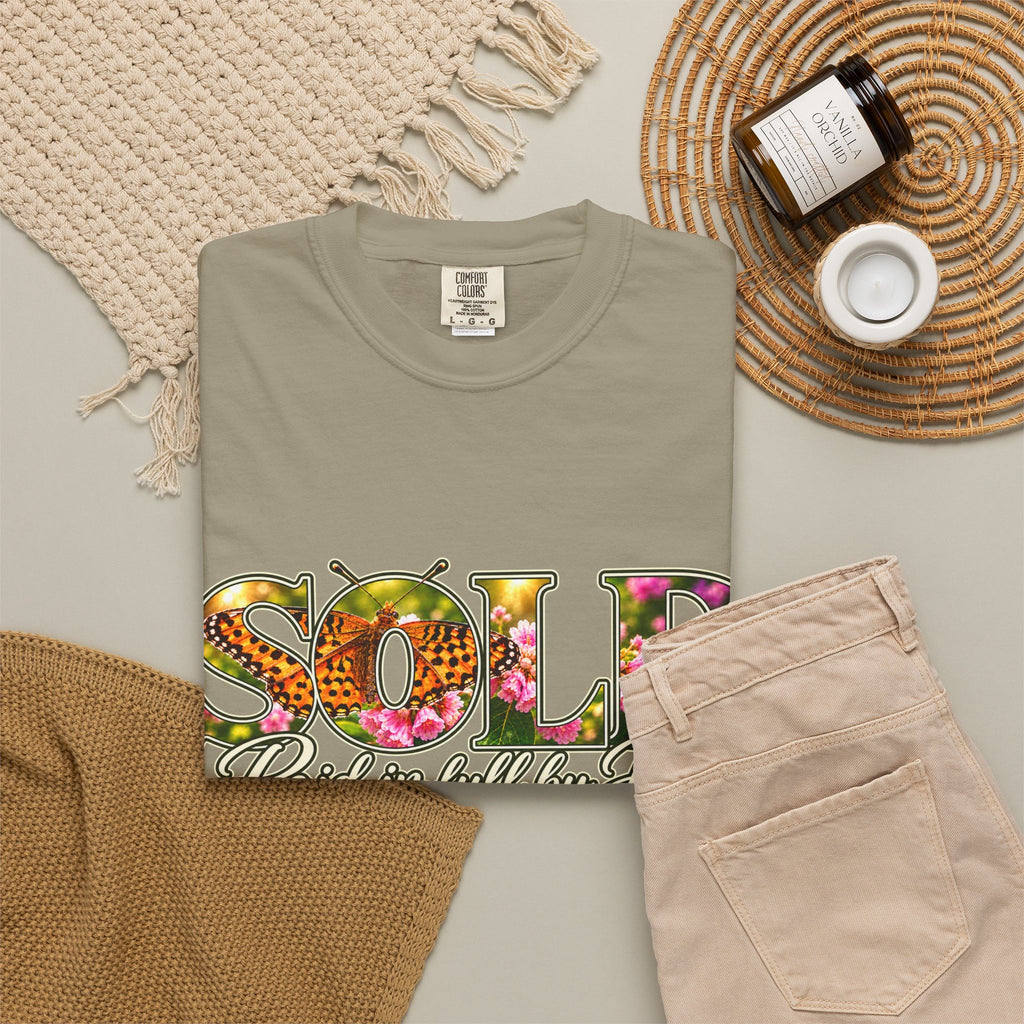 SOLD Consider the Flowers - Shirt