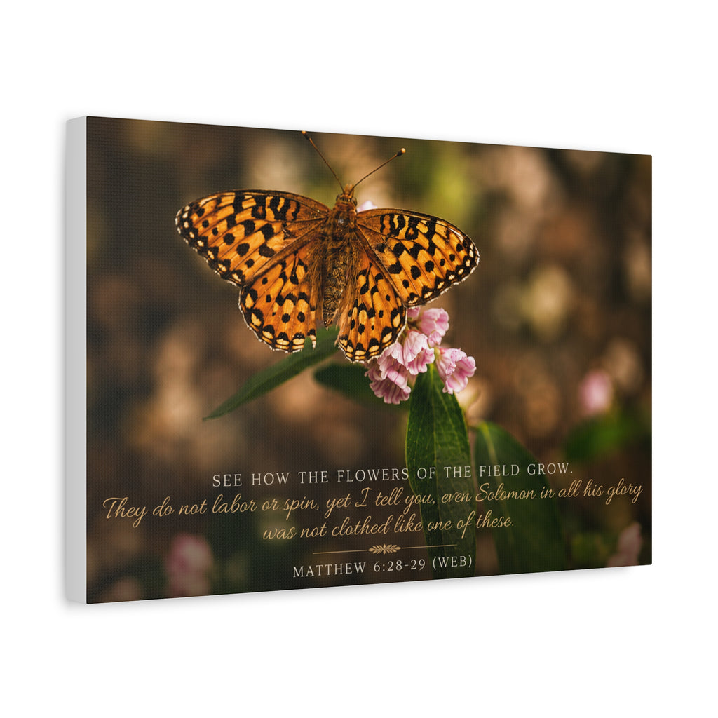 Consider the Flowers - Canvas