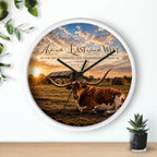 As Far as the East Longhorn - Clock