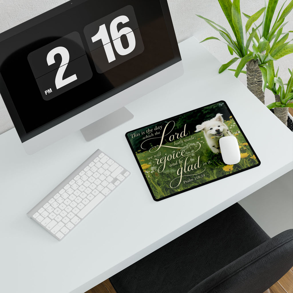 Rejoice Puppy - Desk Pad