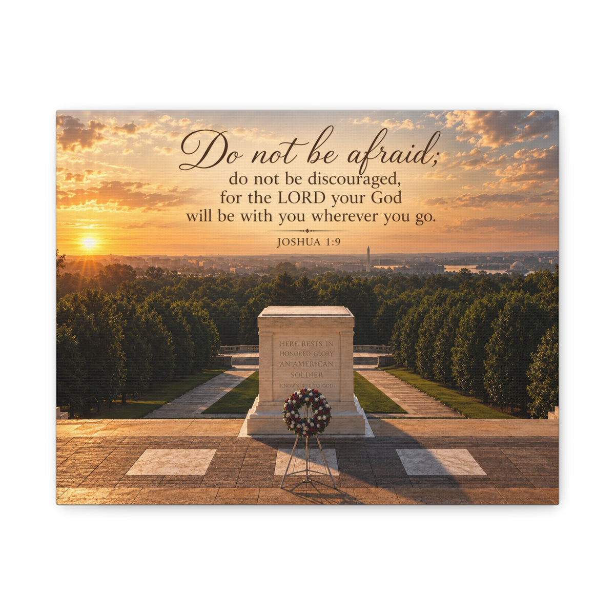 Do Not Be Afraid - Canvas