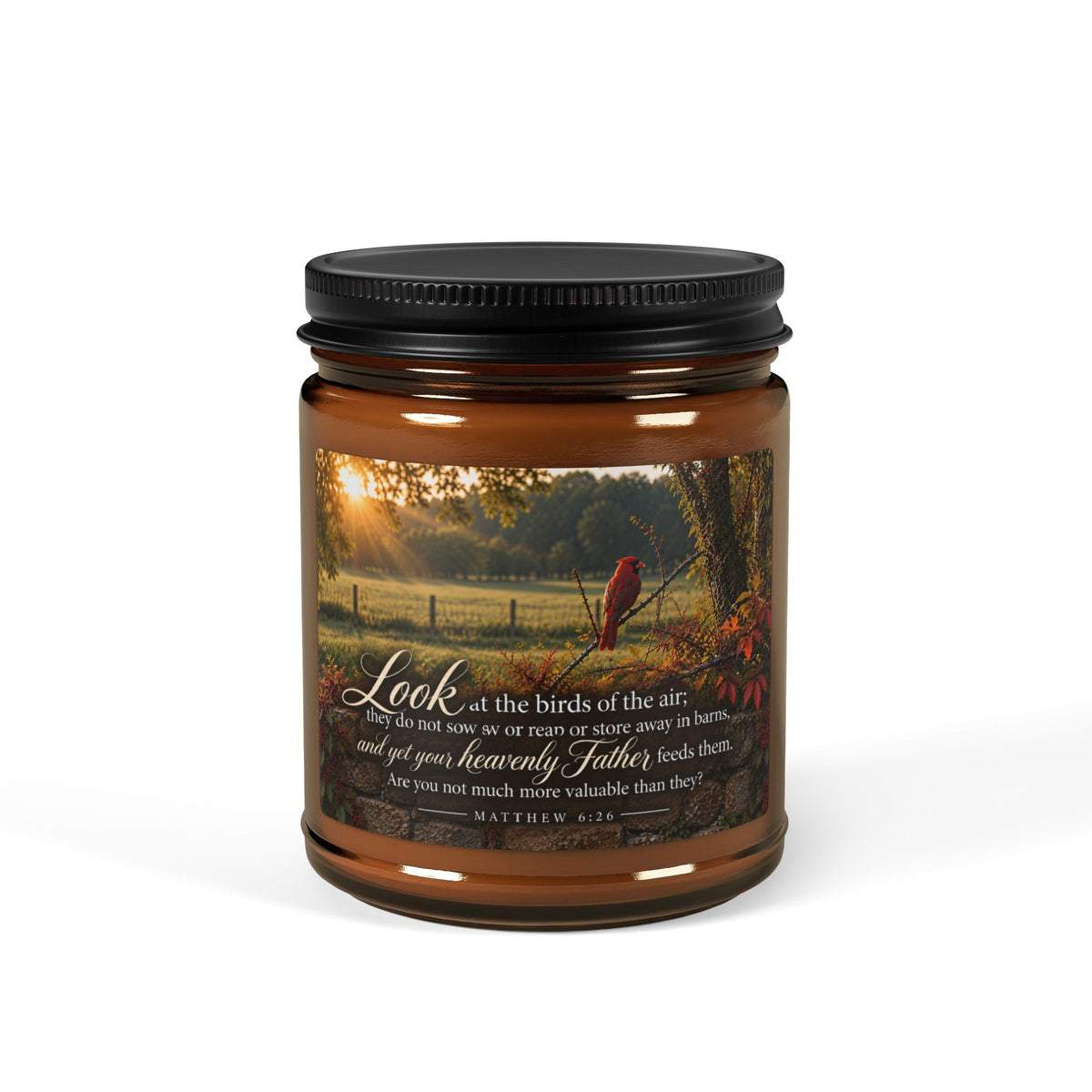 Fed by the Father Cardinal - Candle