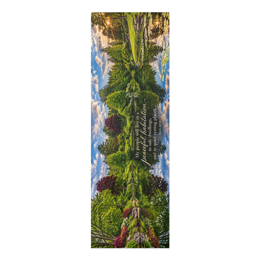 Peaceful Dwellings -Yoga Mat
