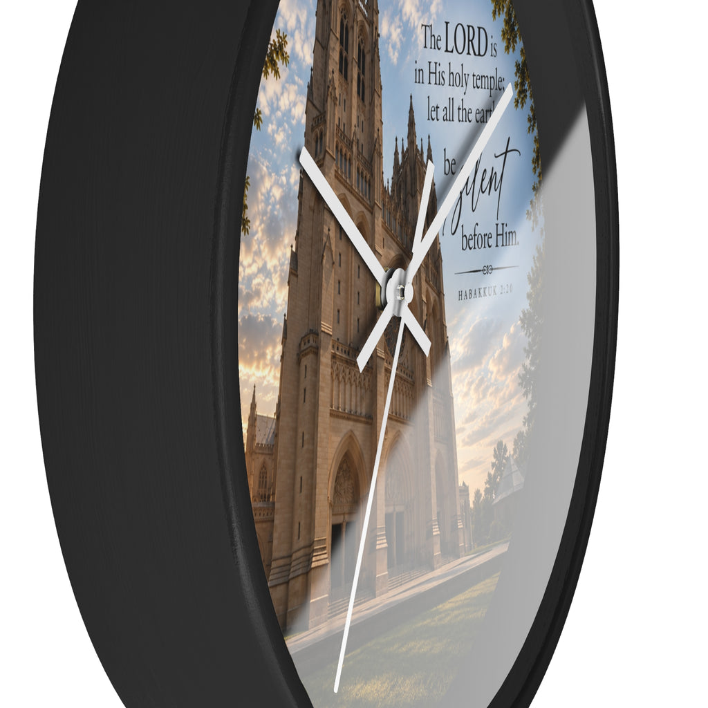 Be Still Before Him Cathedral - Clock