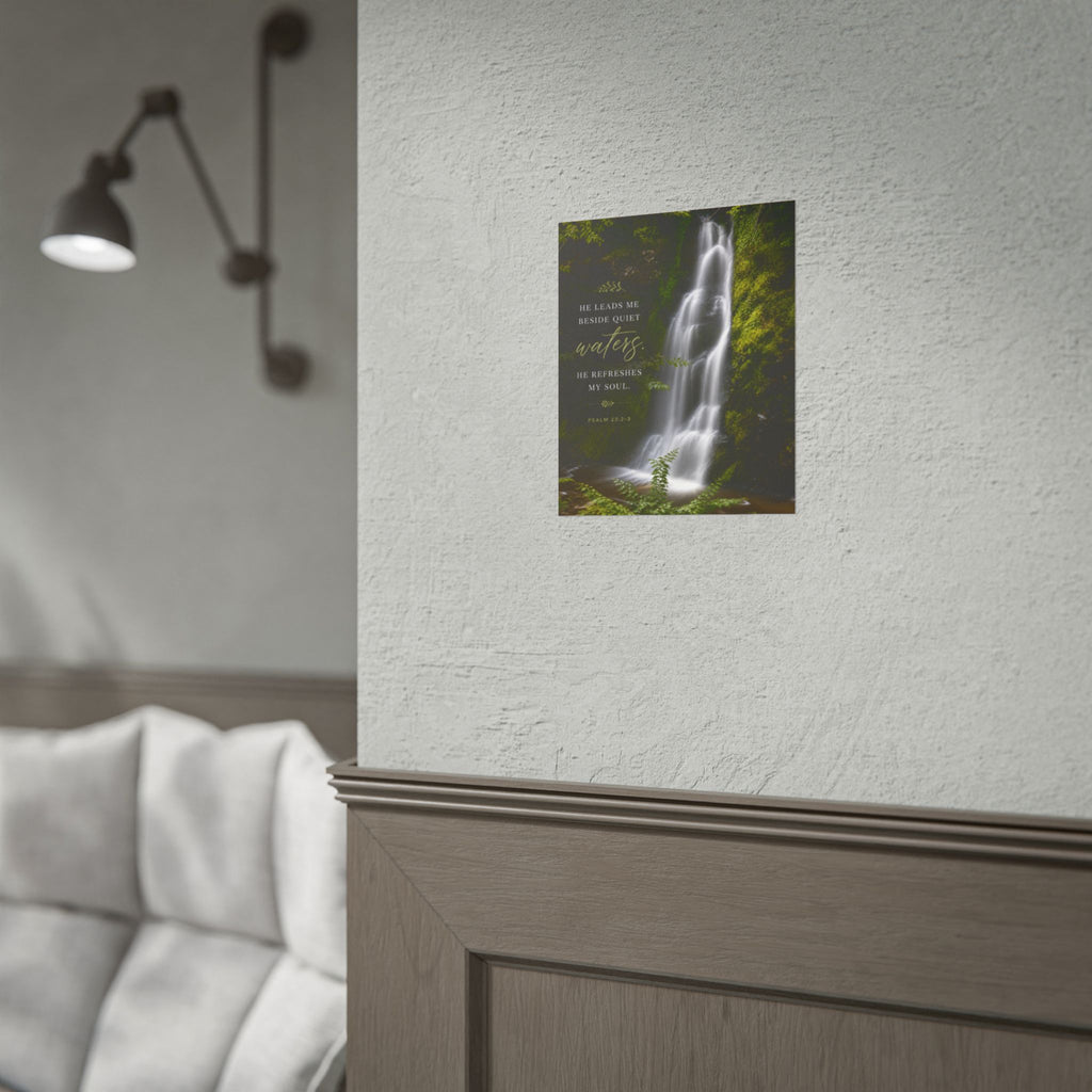 Quiet Waters Poster
