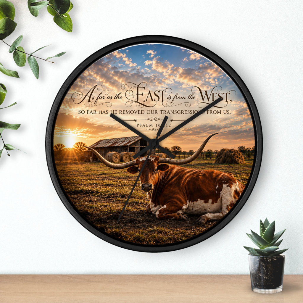 As Far as the East Longhorn - Clock