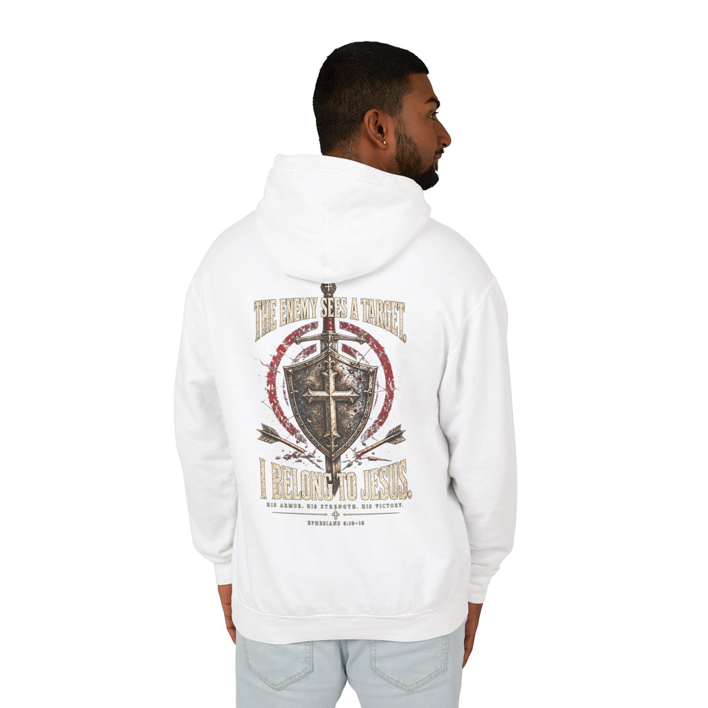 I Bear His Name - Men's Lightweight Hooded Sweatshirt