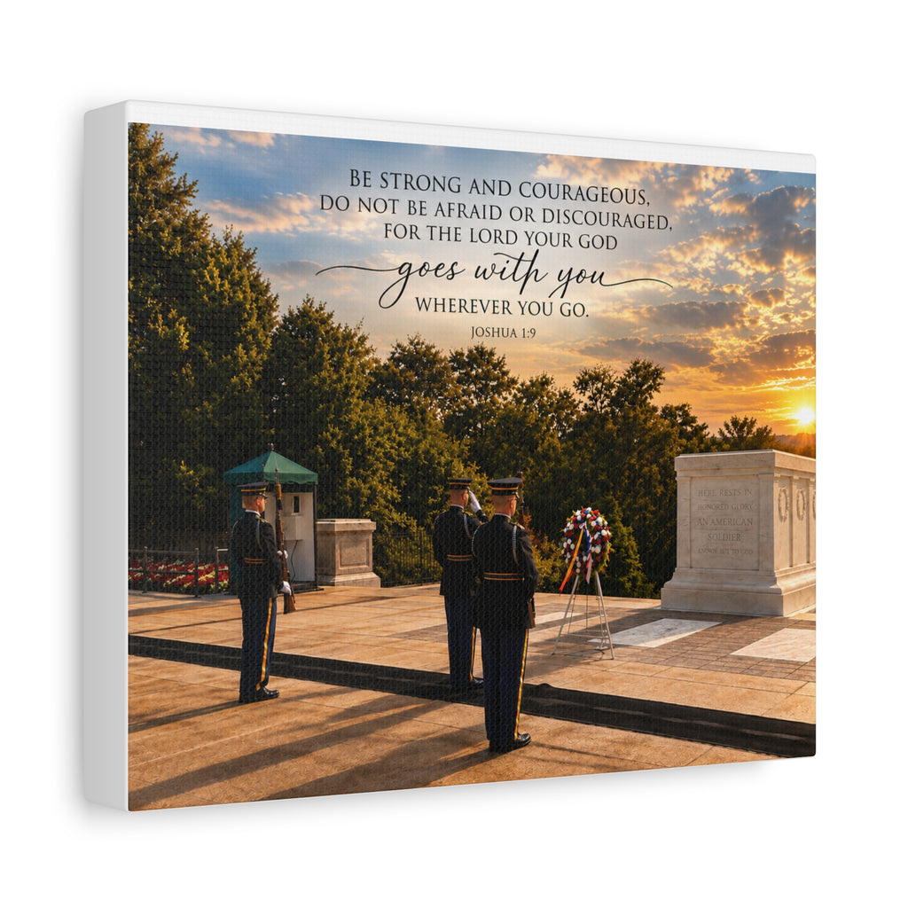 Courage at the Tomb - Canvas