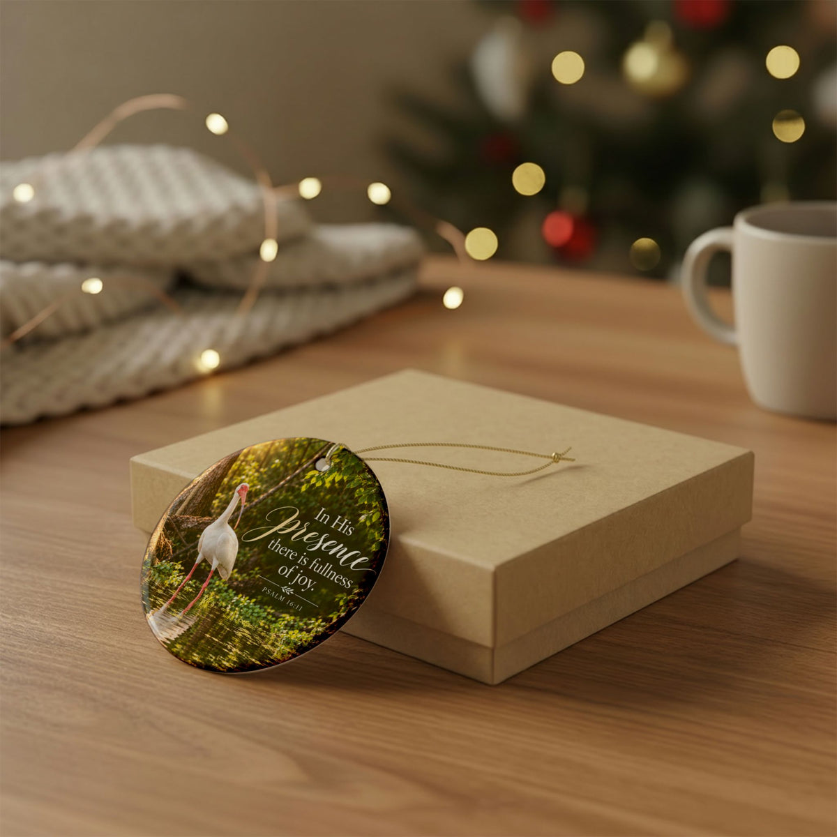 In His Presence - Ornament