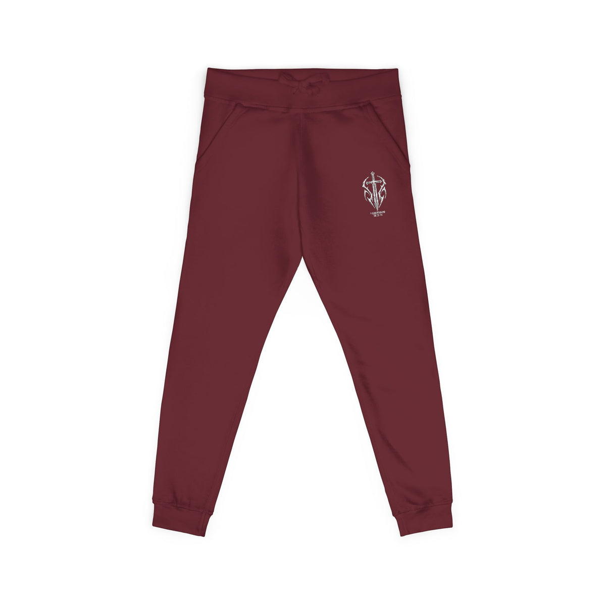 Embroidered Fleece Sweatpants