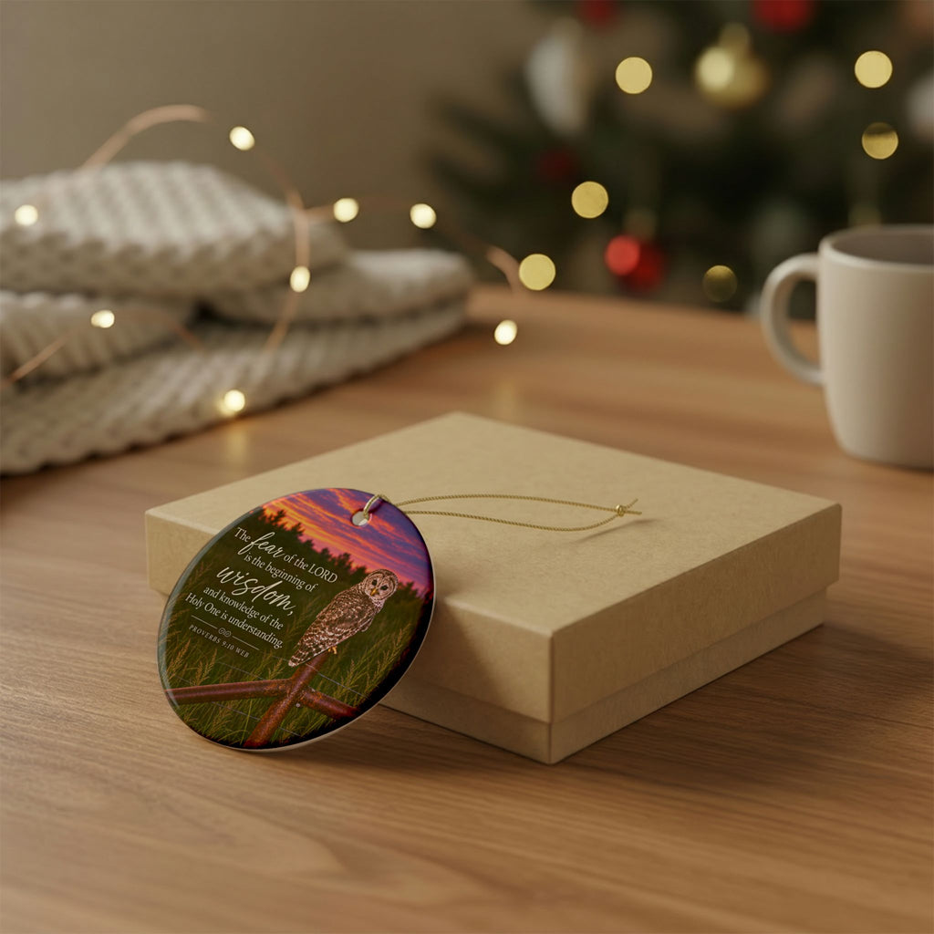 Beginning of Wisdom - Ornament