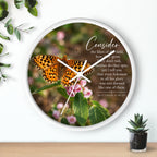 Consider the Flowers - Clock