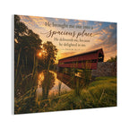 Into a Spacious Place - Canvas
