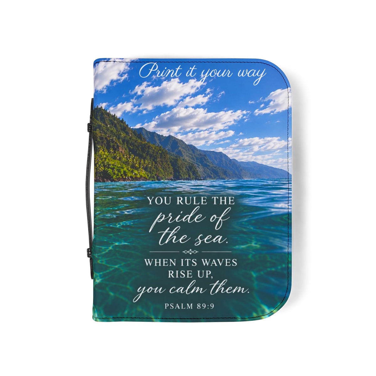 Calmed Seas - Bible Cover