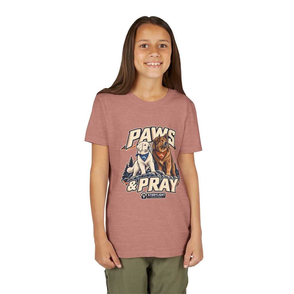 Paws & Pray 2 - Youth T‑Shirt