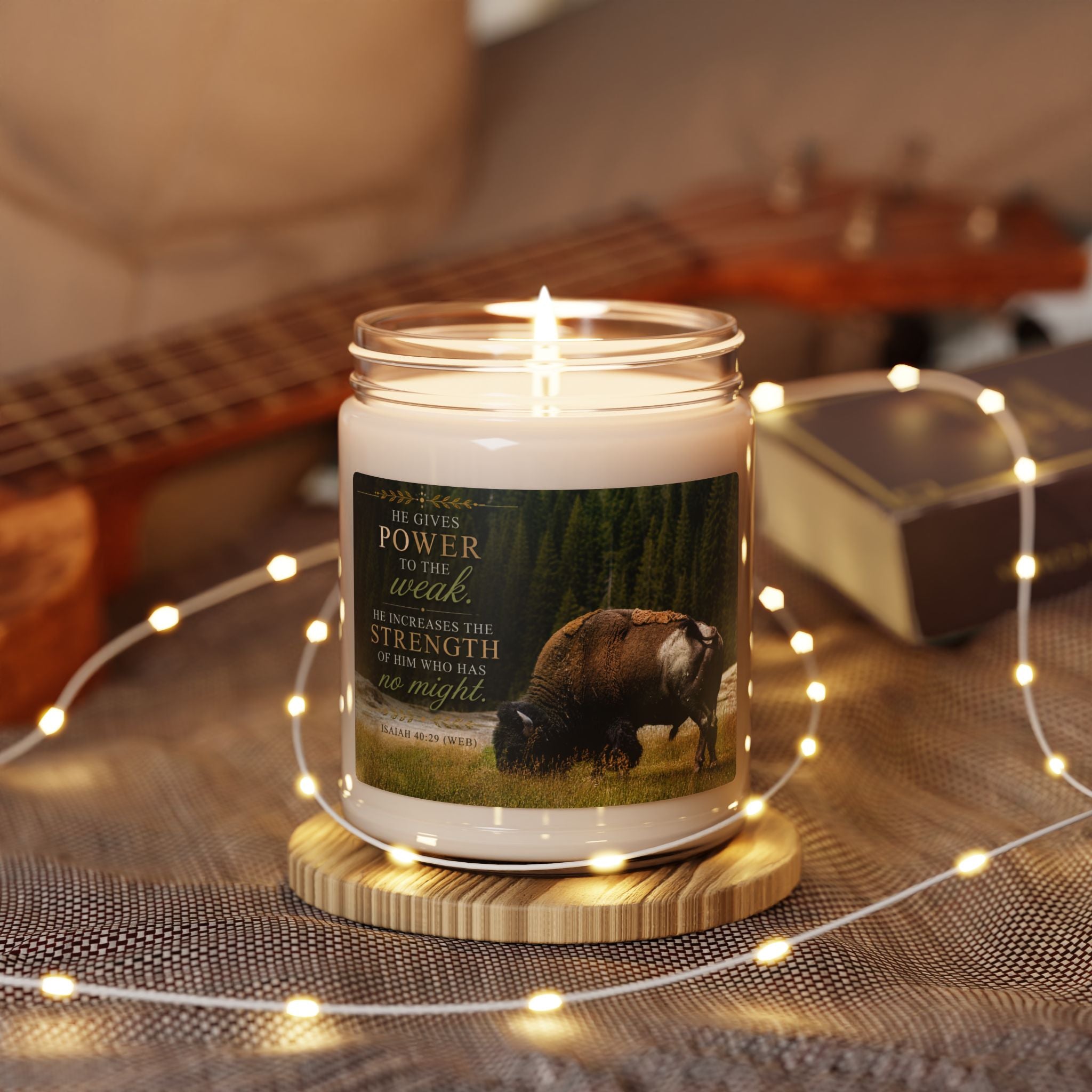 Strength Bison | Candle