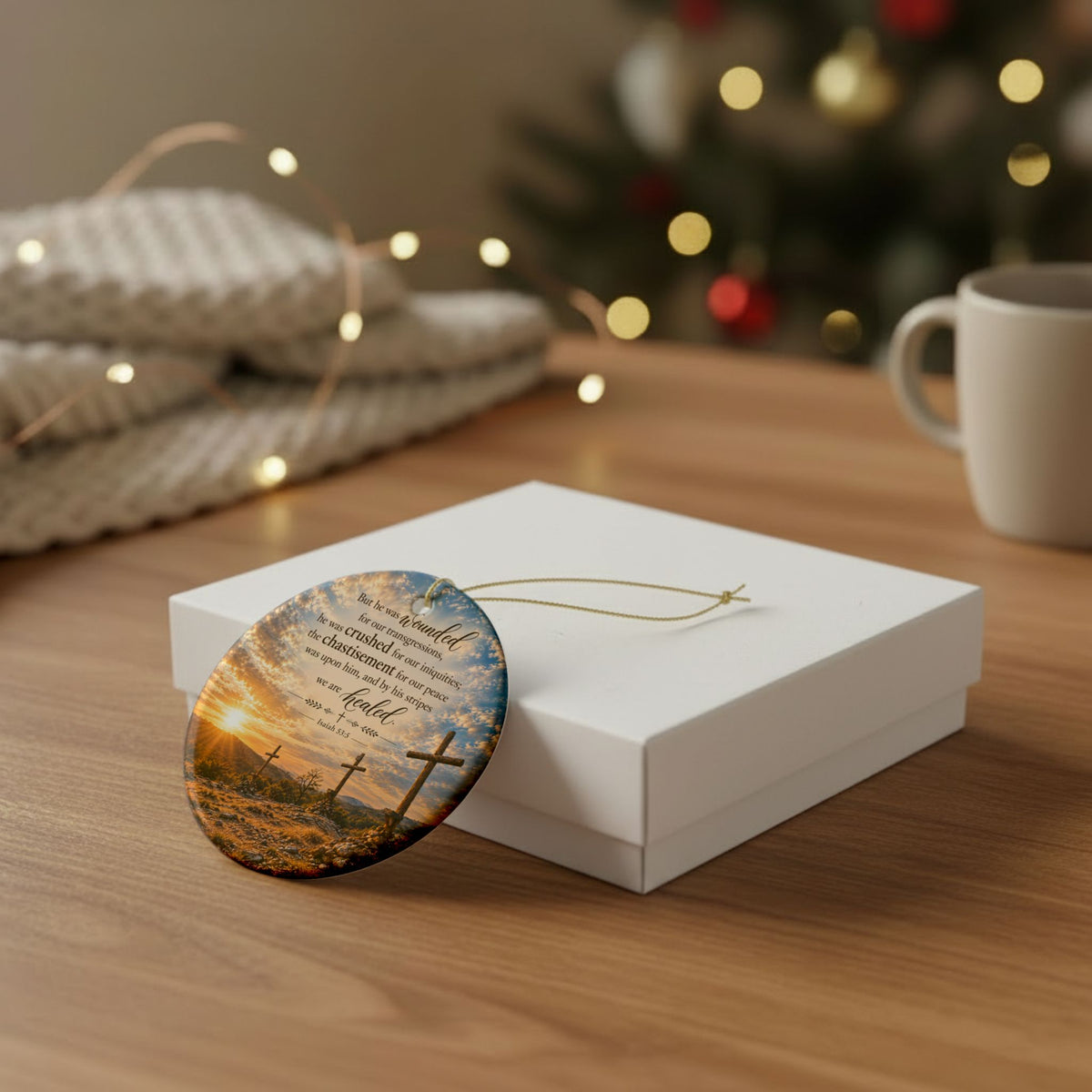 By His Stripes - Ornament