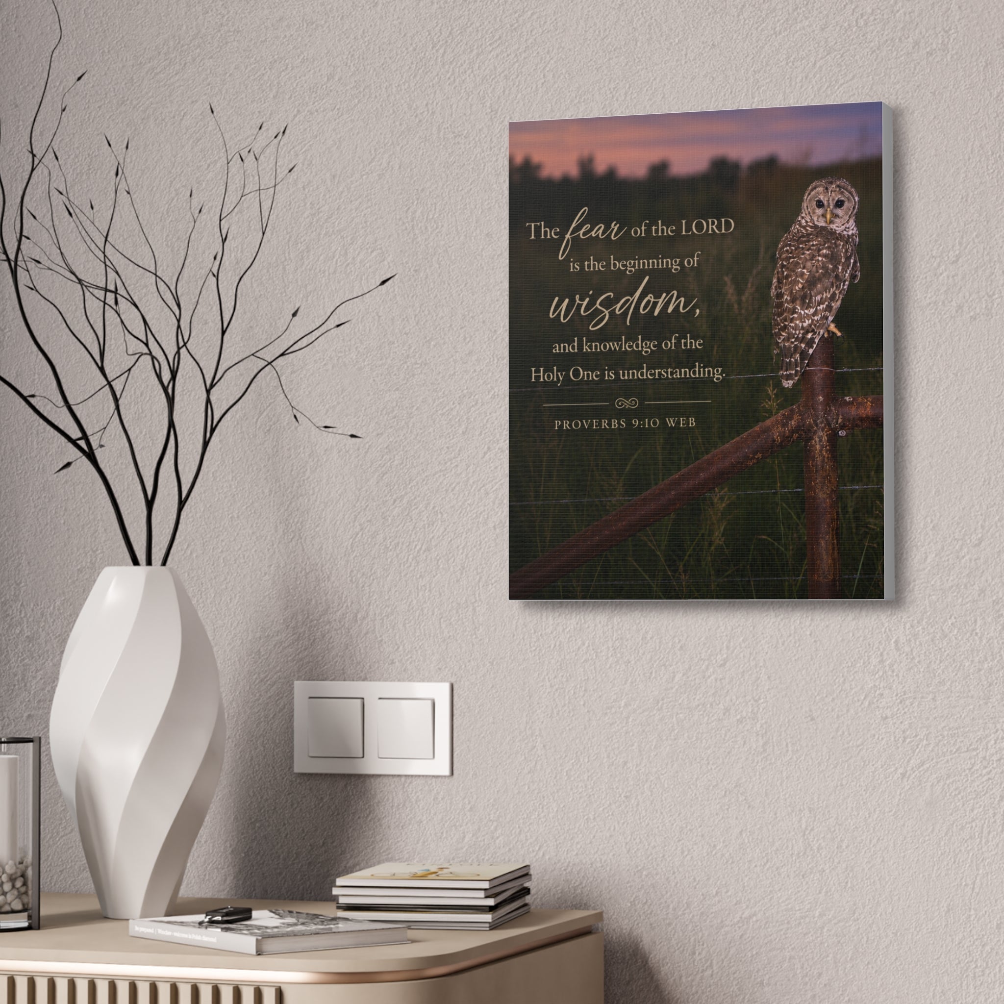 Wise Owl | Canvas