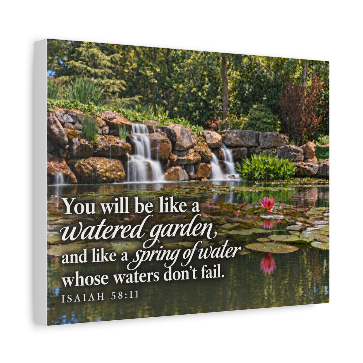 Watered Garden - Canvas