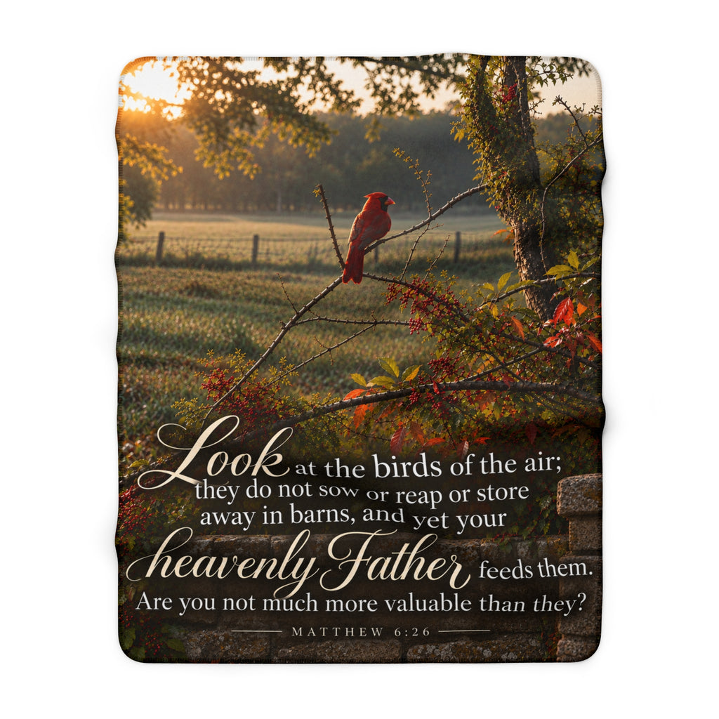 Fed by the Father Cardinal - Blanket