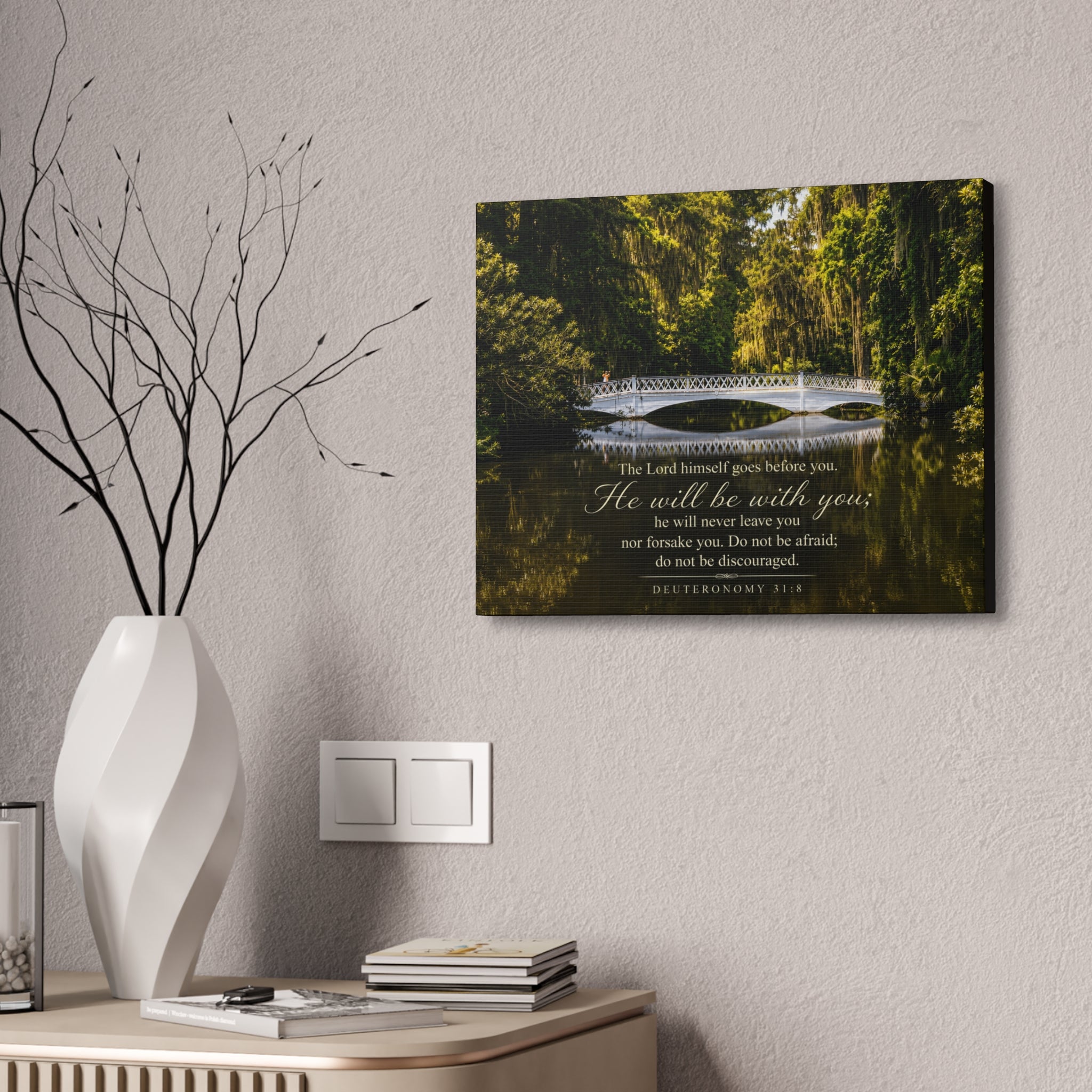 He Will Be With You | Canvas Wall Art