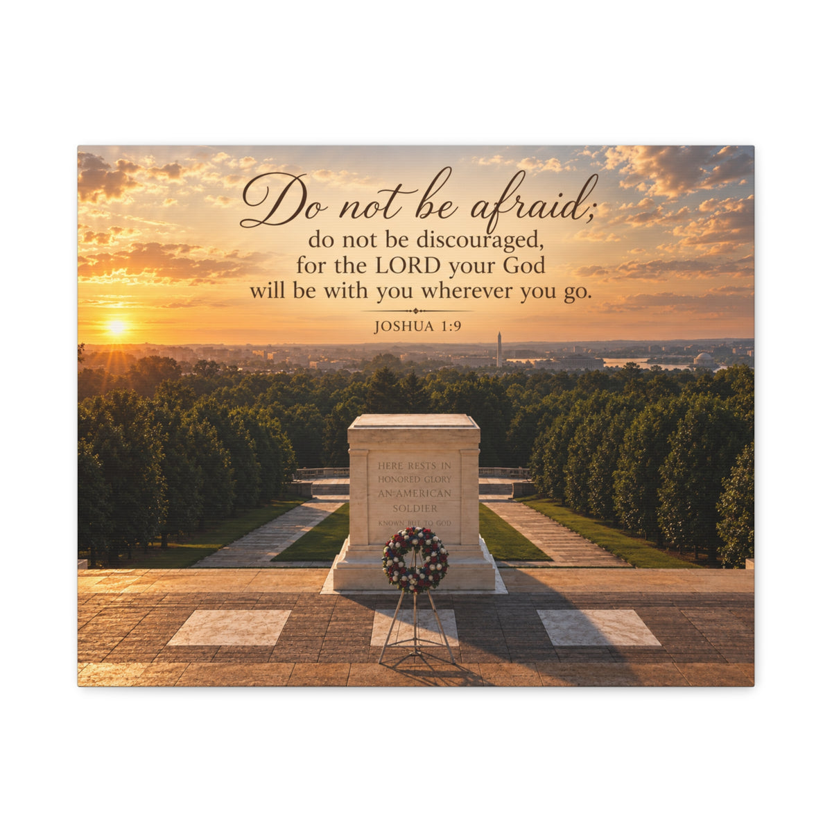 Do Not Be Afraid - Canvas