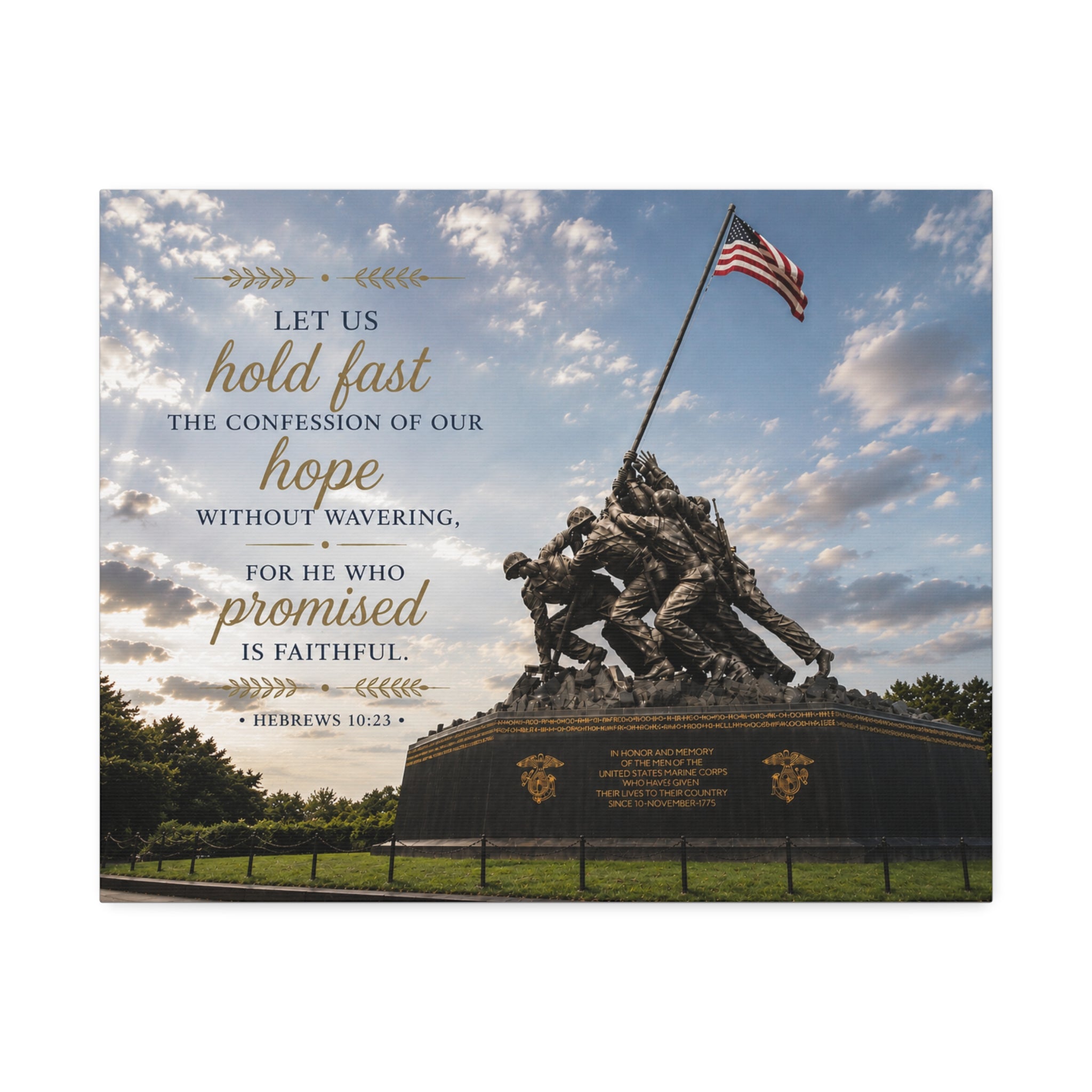 Marine Corp Monument | Canvas