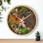 Consider the Flowers - Clock