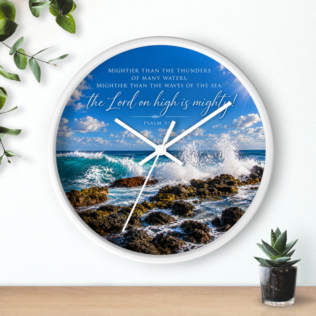 He is Mighty! - Clock