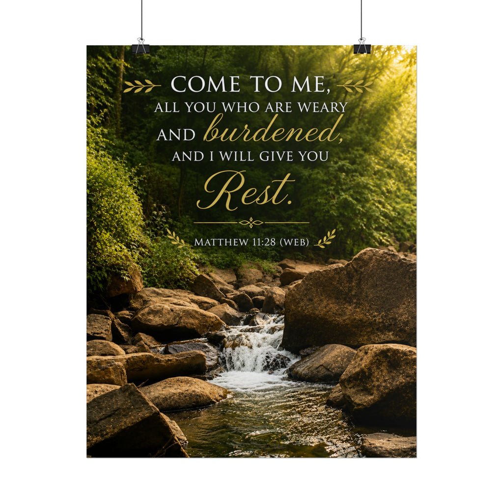 Rest Waterfall | Poster