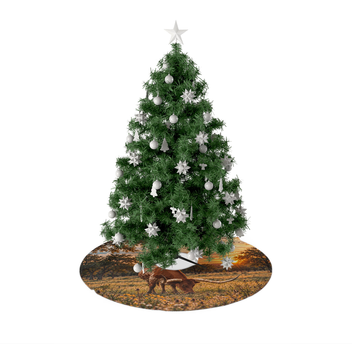 A Savior is Born - Tree Skirt