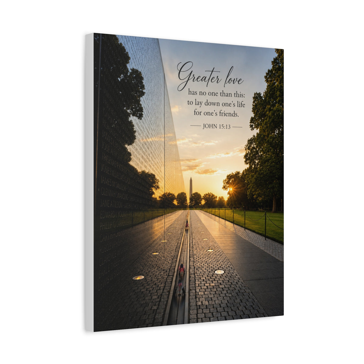 No Greater Love - Canvas