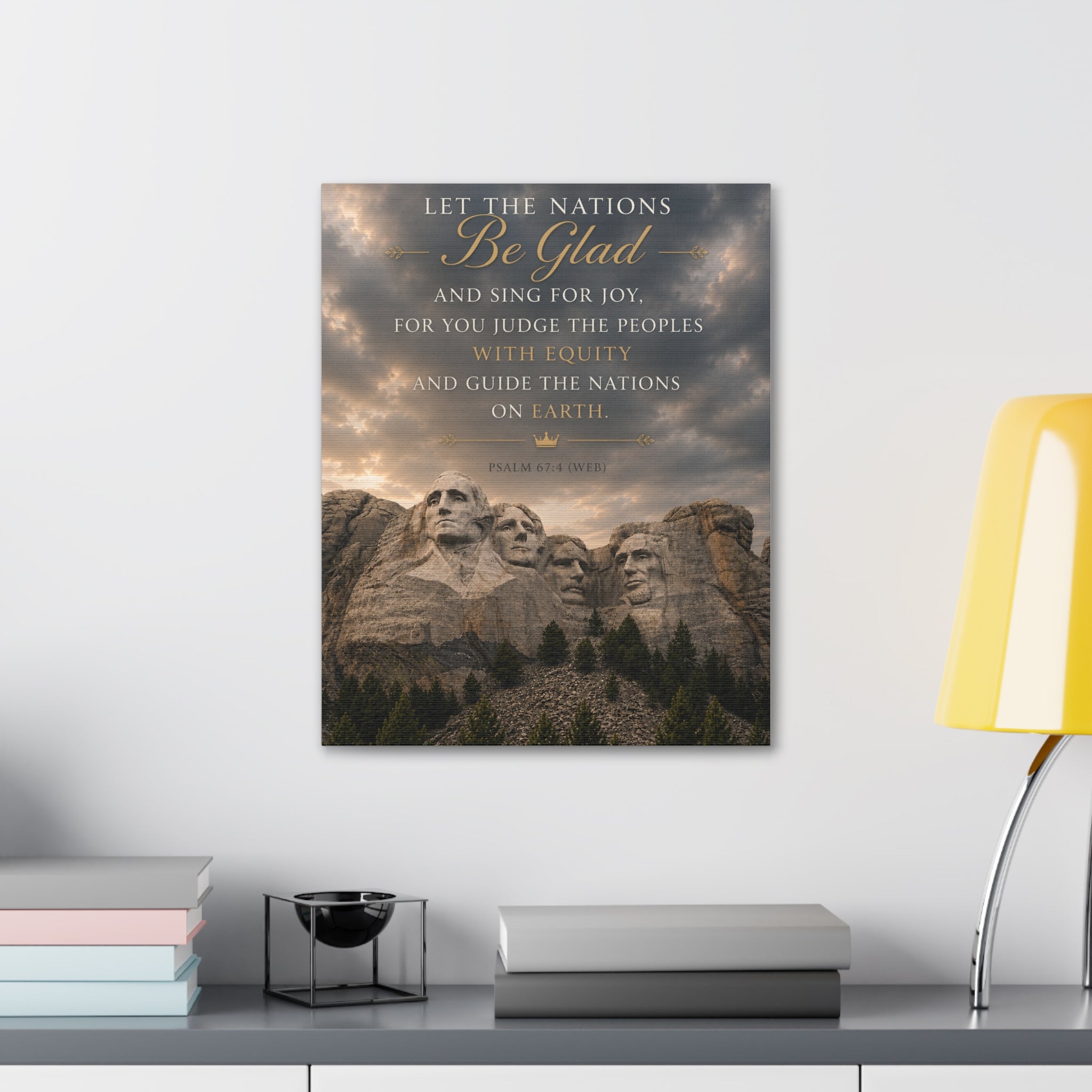 Let the Nations Be Glad | Canvas