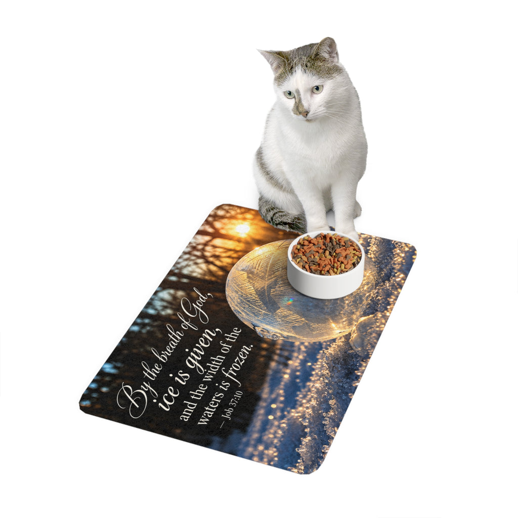 By His Breath - Pet Feeding Mat