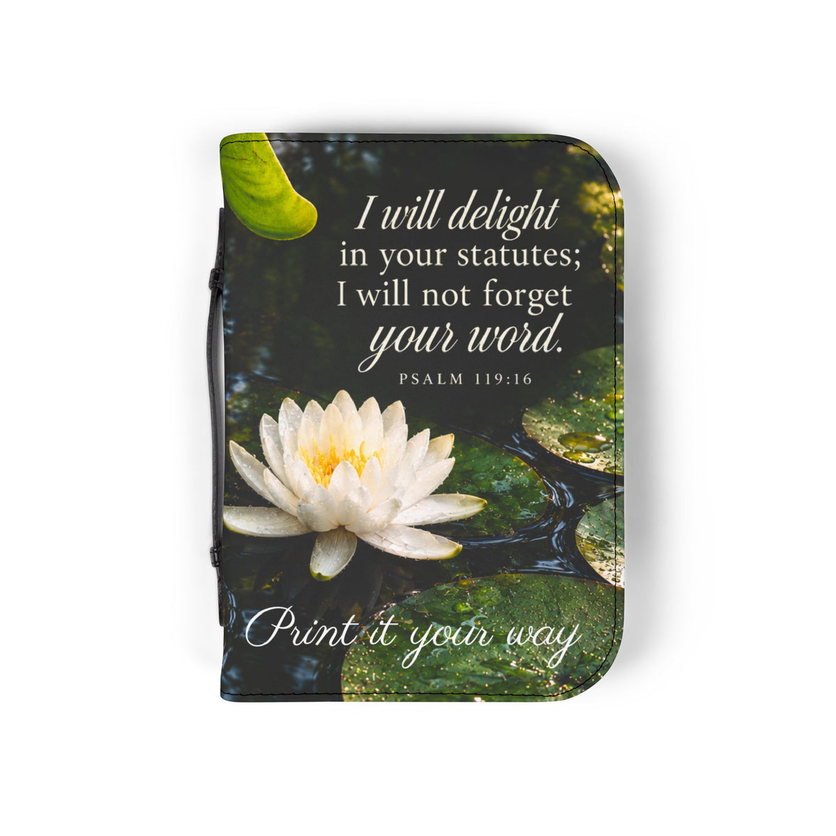 Delight in His Word - Bible Cover
