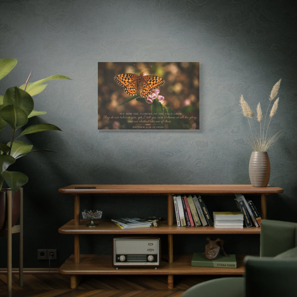 Consider the Flowers - Canvas