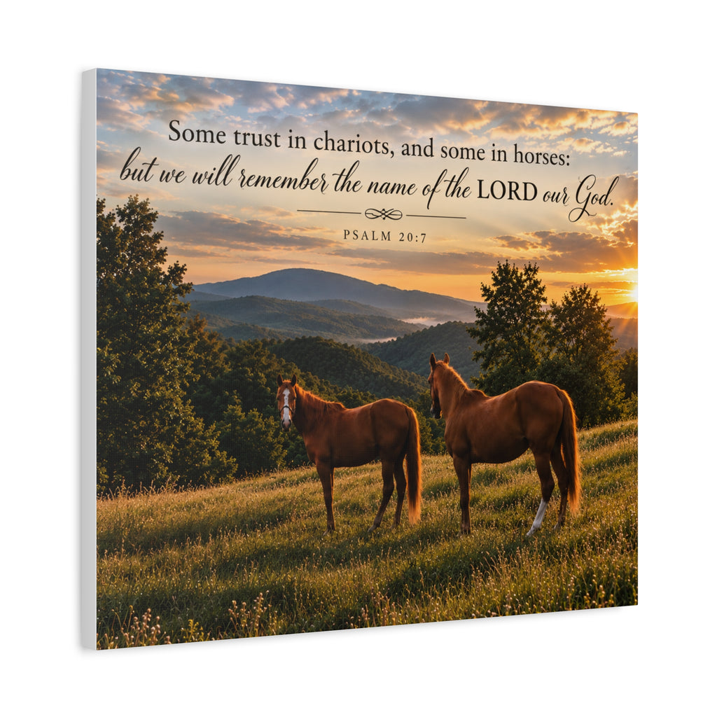 Remember the Name Horses - Canvas
