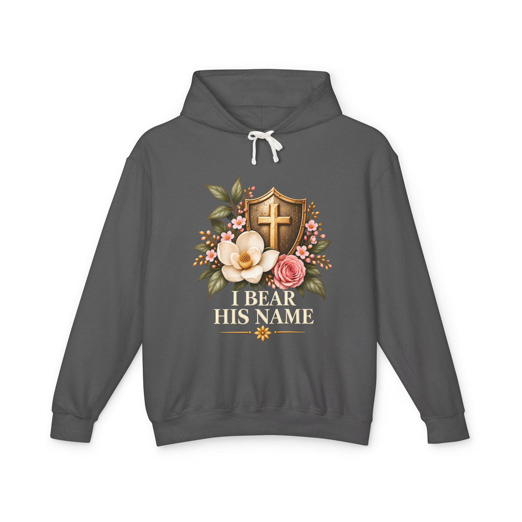 I Bear His Name - Women's Lightweight Hooded Sweatshirt