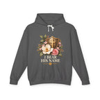 I Bear His Name - Women's Lightweight Hooded Sweatshirt