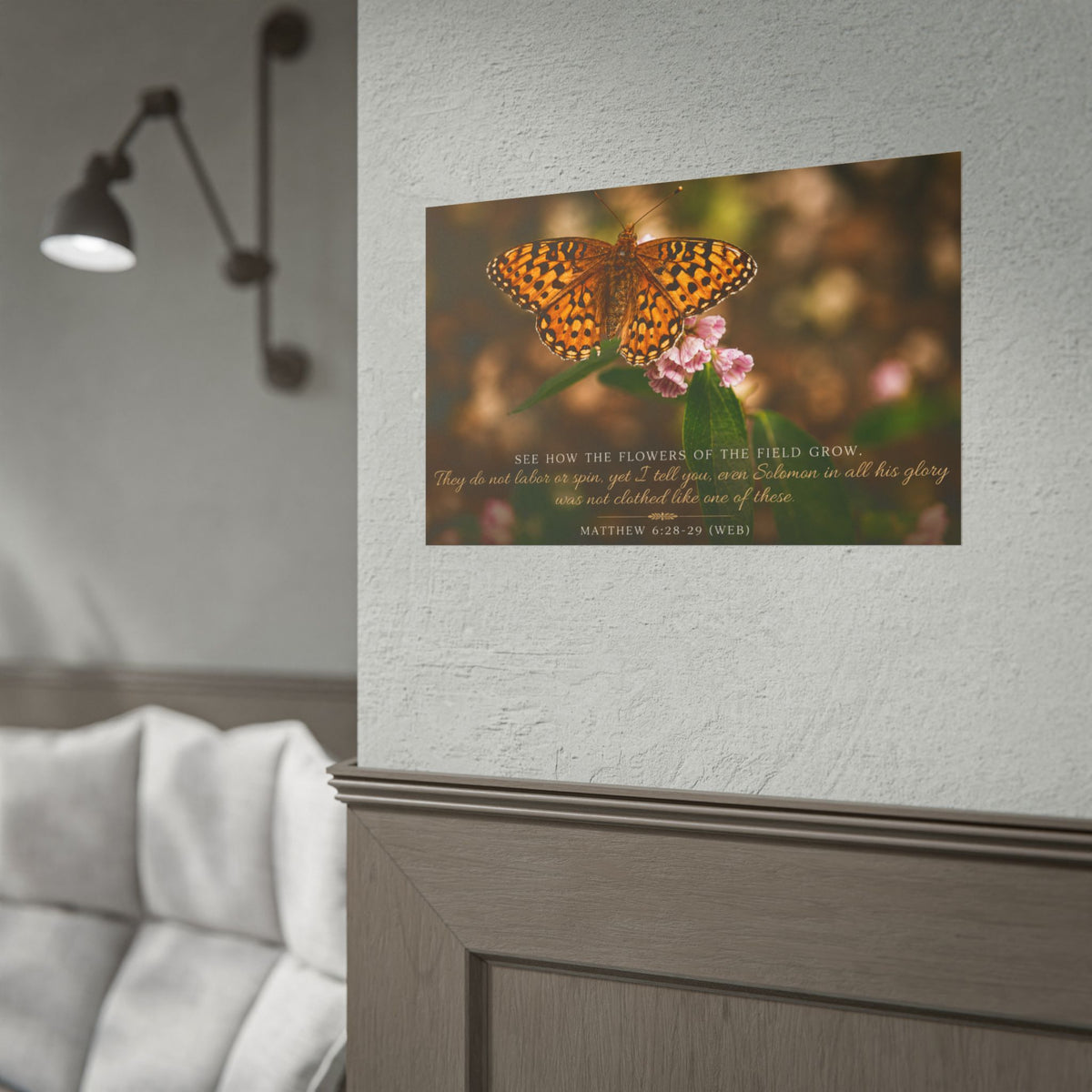 Consider the Flowers - Poster