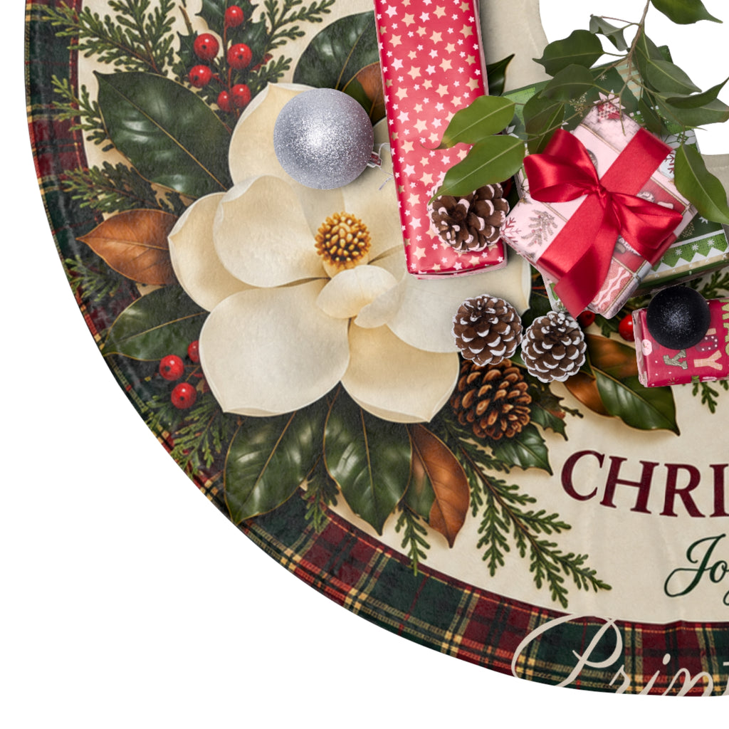 Christ is Born - Christmas Tree Skirt