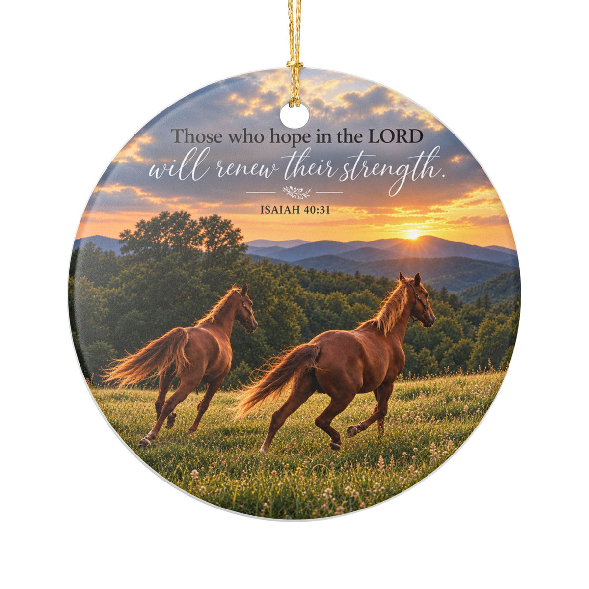 Renewed Strength - Ornament