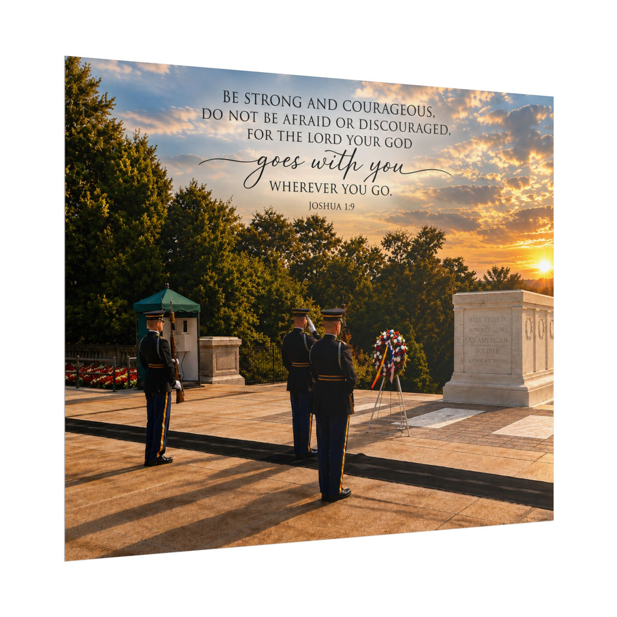 Courage at the Tomb - Poster