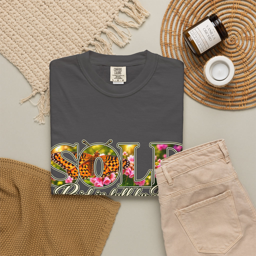SOLD Consider the Flowers - Shirt